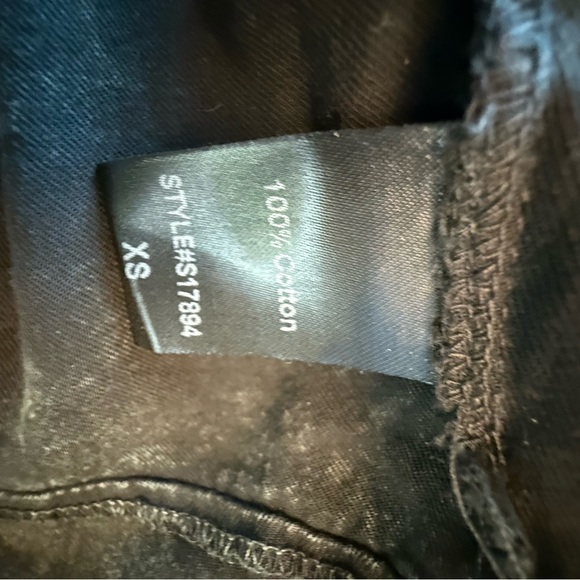 Mustard Seed Black Denim Dress - Picture 5 of 6